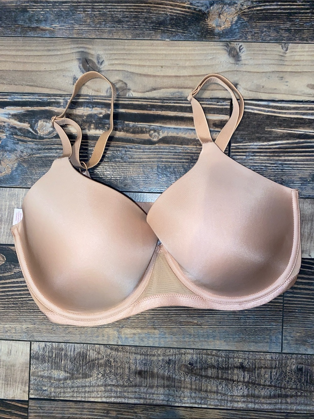 Adore Me Nude push up underwire Bra in Light Beige size 36DDD